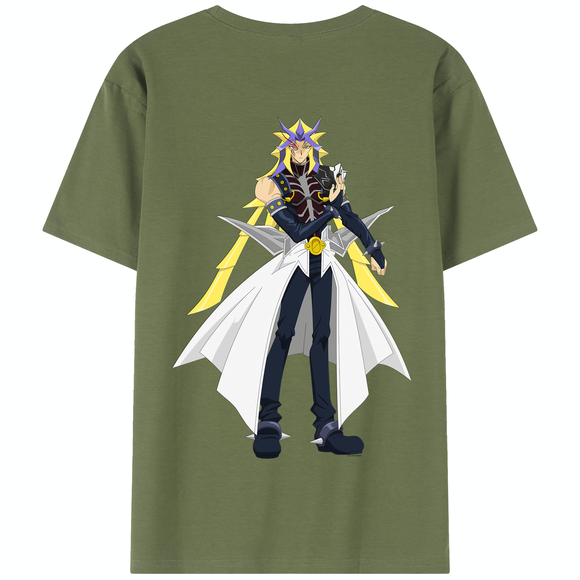 遊☆戯☆王 Yu-Gi-Oh! 綿100％半袖Tシャツ（背面プリント）